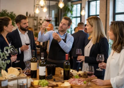 Soirée d&rsquo;entreprise : Comment pimenter votre cocktail grâce à des animations autour du vin
