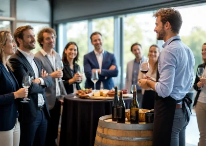 Séminaire d&rsquo;entreprise : Comment adapter l&rsquo;animation vin aux novices comme aux connaisseurs ?