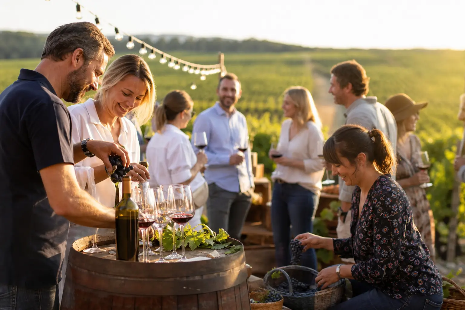 Soirée vendanges : comment organiser un événement d&rsquo;entreprise sur le thème des vendanges
