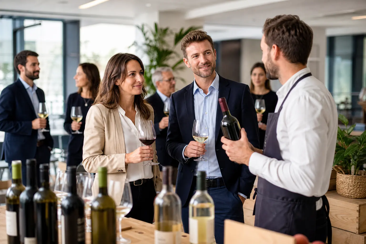 Cave à vin éphémère : installer une animation dégustation directement dans vos locaux